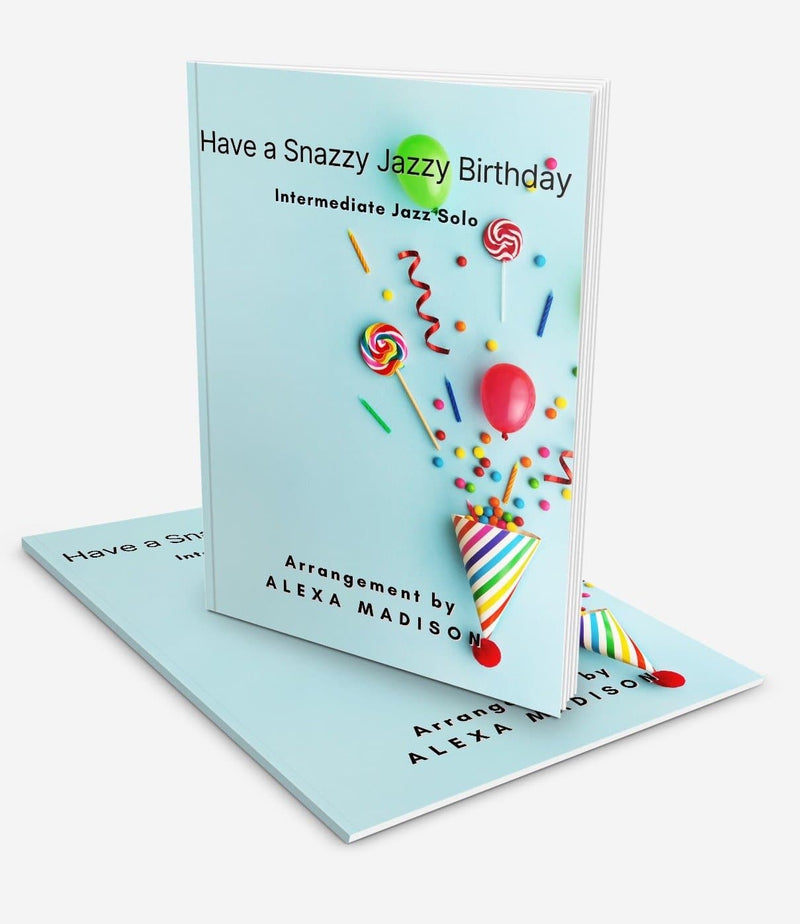 Have a Snazzy Jazzy Birthday - Piano Language